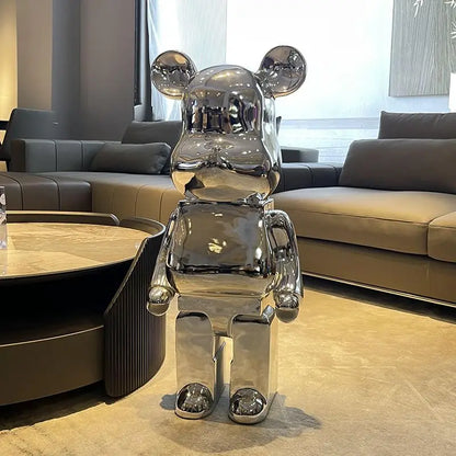 Home Decoration Accessories Cartoon large Bear Figurine Interior Nordic Living Room Decor Modern Art Statue Ornaments...