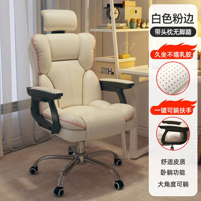 Rolling Wheels Office Chair Cheap Lightweight Footrest Reading Backrest Luxury Office Chair Ergonomic Taburete Salon...