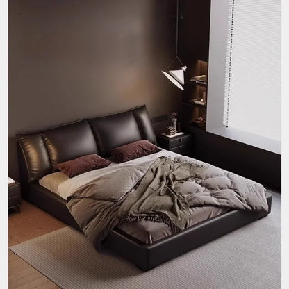 180X200cm Double Luxury King Size Bed with Office Headboards Racks and Frame Bedroom Sets Full Set Furniture Bed with...