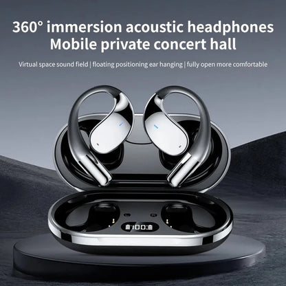 Wireless Translation Earbuds HIFI Bass ENC Noise Reduction 144 Languages Real Time Ai OWS Open Bluetooth 5.4 Headphones...