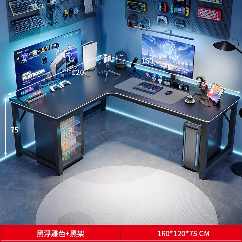 Study Storage Computer Desks Gaming Reading Pc Ergonomic Table Keyboard Notebook Accessories Mesas De Computador Home Furniture - Kimlud