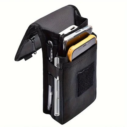 6.3 Inch Multi-Functional Mobile Phone Bag Oxford Fabric Pocket Cell Phone Belt Pouch Case Men's Outdoor Bag for Iphone...