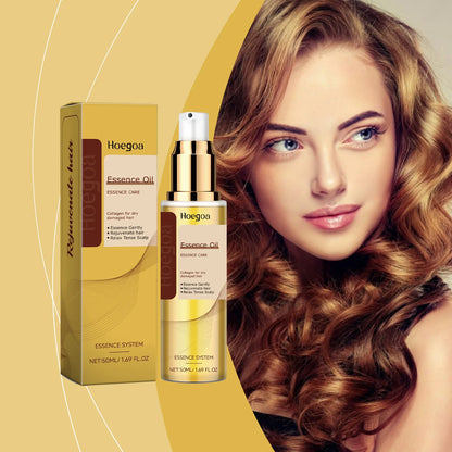 Pure Argan Oil Hair Essential Oil Preventing Hair Loss Nourishing Smoothing Dry Frizzy Multi-functional Argan Hair Care Product - Kimlud