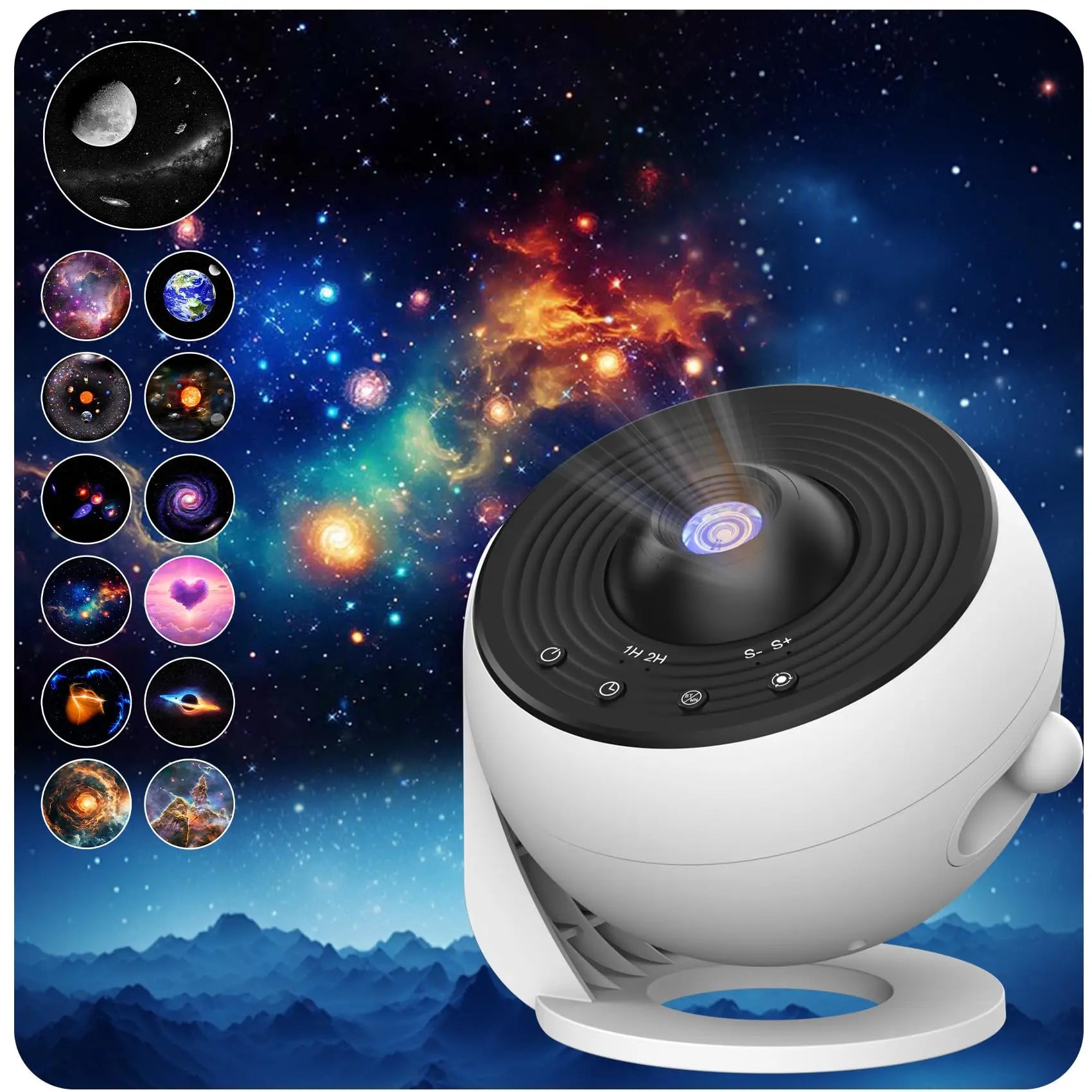 Galaxy Projector Star Projector Planetarium Starry Sky Night Light for Kids Adults Space Ceiling Projectors for Home Decor Chris