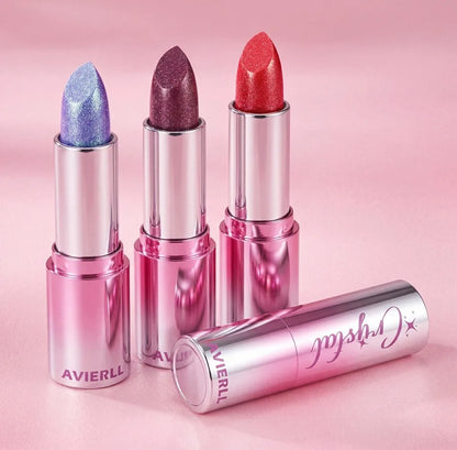 14 Colors Metallic Sparkle Lipstick Polarizing Pigment Diamond Shine Gold Pearlescent Lipgloss Long Lasting Lip Beauty Makeup