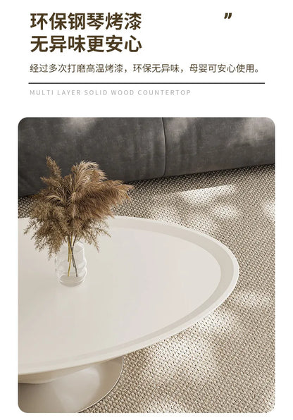 Simple Minimalist Coffee Table Unique Aesthetic Service Writing Coffee Table Decoration Modern Mesa Auxiliar Home Furniture - Kimlud