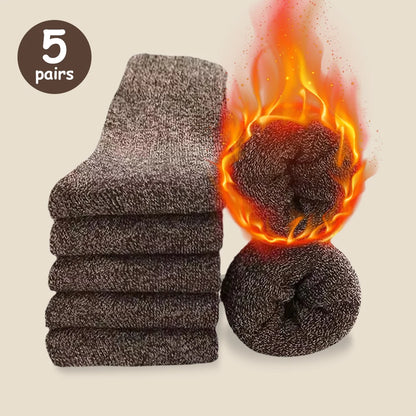 3/5/10 Pairs Men Solid Color Socks Fashionable Simple Versatile Winter Socks Are Soft Comfortable Lightweight Casual In...
