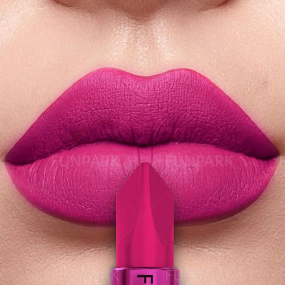 Matte Lipstick Long-Lasting Waterproof Classic Sexy Rose Red High Pigment Velvet Lip Makeup Gifts for Women Cosmeitics Lip Gloss - Kimlud