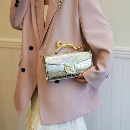 Female Bags Shoulder Crossbody Bag for Women Popular Handbags Lady Shell Bag Fashion Lock Catch Handbag PU Purse...