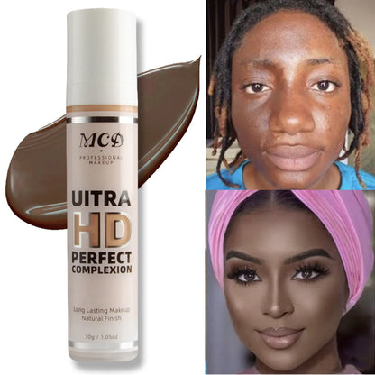 9 Shade Full Coverage Concealer Liquid Foundation makeup high coverage Base makeup cushion Foundation cream Natural...