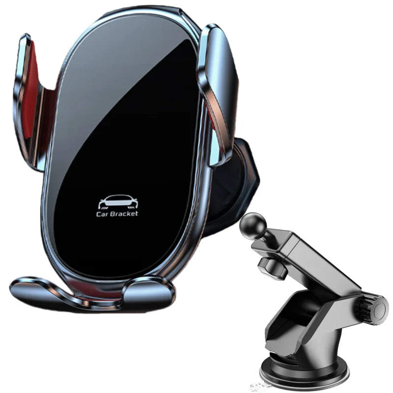 Universal Car Phone Charger Holder 360° Rotation One-handed Operation Mount for Samsung S25 S24 S23 Iphone 17 16 15 14...