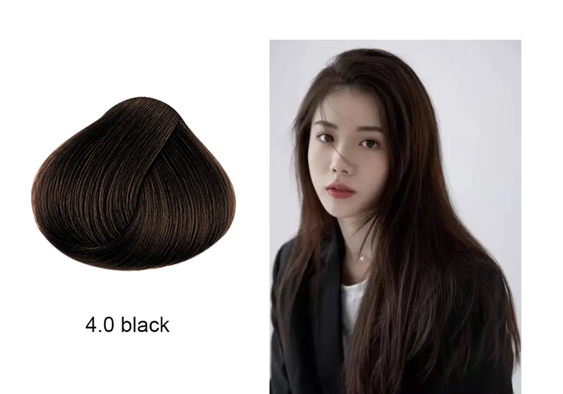 Mokeru Natural Fast Coloring Argan Oil For Hair Dark Brown Argan Speedy Hair Color Shampoo for Gray Hair Dye Shampoo |...