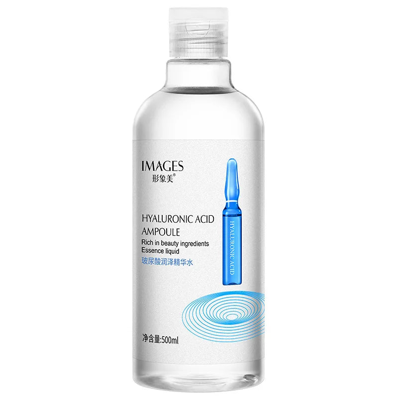 150/300/500ml Hyaluronic Acid Face Essence Anti-aging Remove Wrinkle Shrink Pore VC Niacinamide Moisturizing Brighten Face Serum