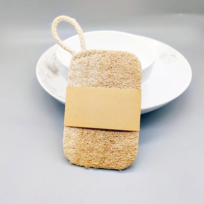 Natural Luffa DishTowel Washing Cloth Sponge Loofah Scrub Pad Dish Pot Oil Stain Removing Scrubber Kitchen Clean Brushes...