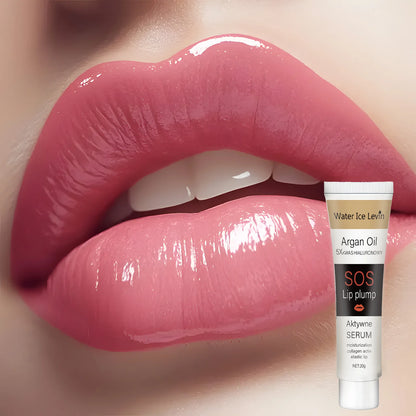 Moroccan Argan Oil Lip Plumping Essence - Moisturizing and Nourishing Lip Balm, Suitable for All Skin Types, Berry Tone,...
