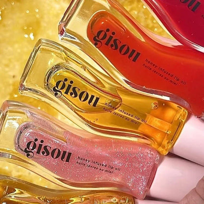 Gisou Moisturizing Watermelon Lip Balm Lip Oil Gloss Care of The Lips Benetitnt For Lips Plumping Exfoliating Plumping...