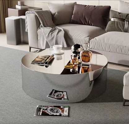 Metal Industrial Coffee Table Aesthetic Unique Minimalist Designer Side Table Modern Luxury Mesa Auxiliar Postmodern Furniture - Kimlud