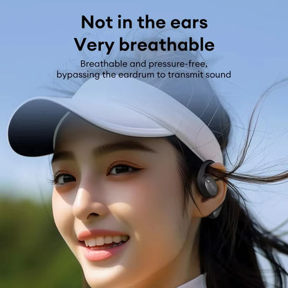 PAXA OpenAir5 HD Wireless Bluetooth 5.4 Earphones LED Power Display Hi-Fi Stereo Touch OWS Headphones Sports Game Music  Headset