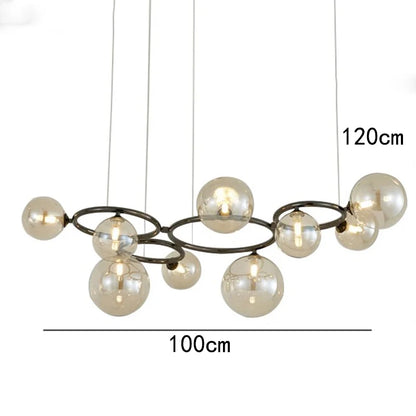 Nordic home decor dining room Pendant lamp lights indoor lighting Ceiling lamp hanging light chandelier lamps for living room - Kimlud