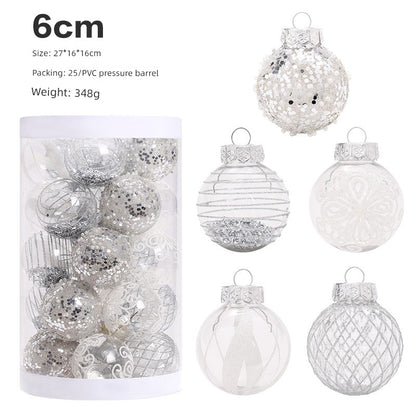 Christmas Tree Led Pendant Gilding Ribbon Christmas