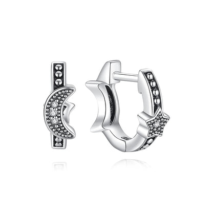 Original 925 Sterling Silver Earrings 2026 Stud Hoop Crystal Earings For Women Rose Gold Crown Heart Infinity Bee Earing...