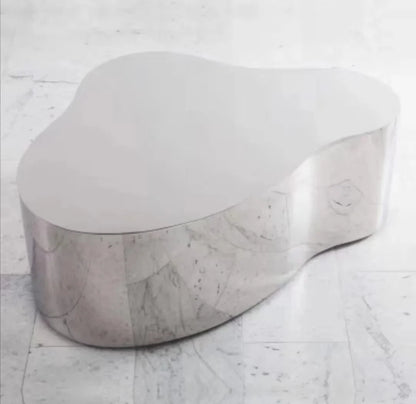 Metal Industrial Coffee Table Aesthetic Unique Minimalist Designer Side Table Modern Luxury Mesa Auxiliar Postmodern Furniture - Kimlud
