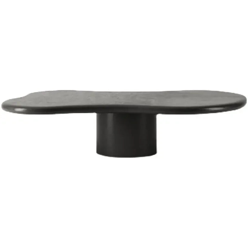 Nordic Wind Wood Art Coffee Table Aesthetic Living Room Cloud Shaped Tea Table 100/120/140/160cm Large Stolik Kawowy Furniture - Kimlud