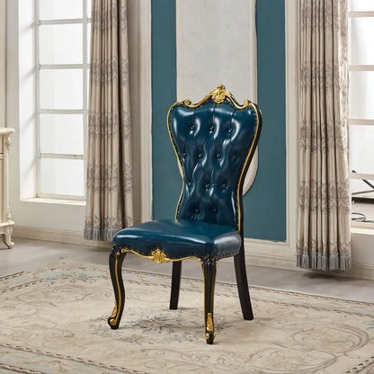 European Light Luxury Chairs Simple Solid Wood Party Unusual Adult Restaurant Chairs Design Comfy Lounge Stoel Home Furniture - Kimlud