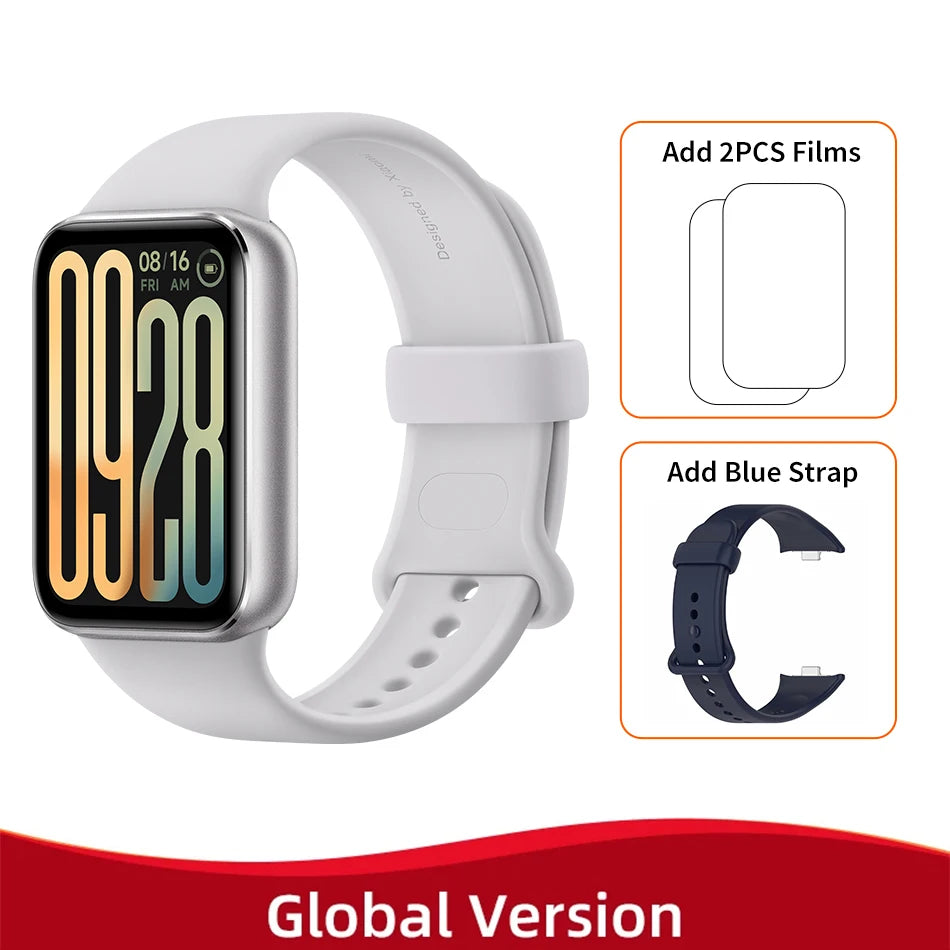 Global Version Xiaomi Smart Band 9 Pro 1.74'' AMOLED Display 21 Days Battery Life Miband Bracelet 150+ Sport Mode Health Monitor