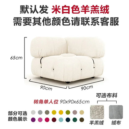 Modern Living Room Sofa Nordic Sectional Recliner Lounge Lazy Minimalist Luxury Reclinable Sofy Do Salonu Interior Furniture - Kimlud