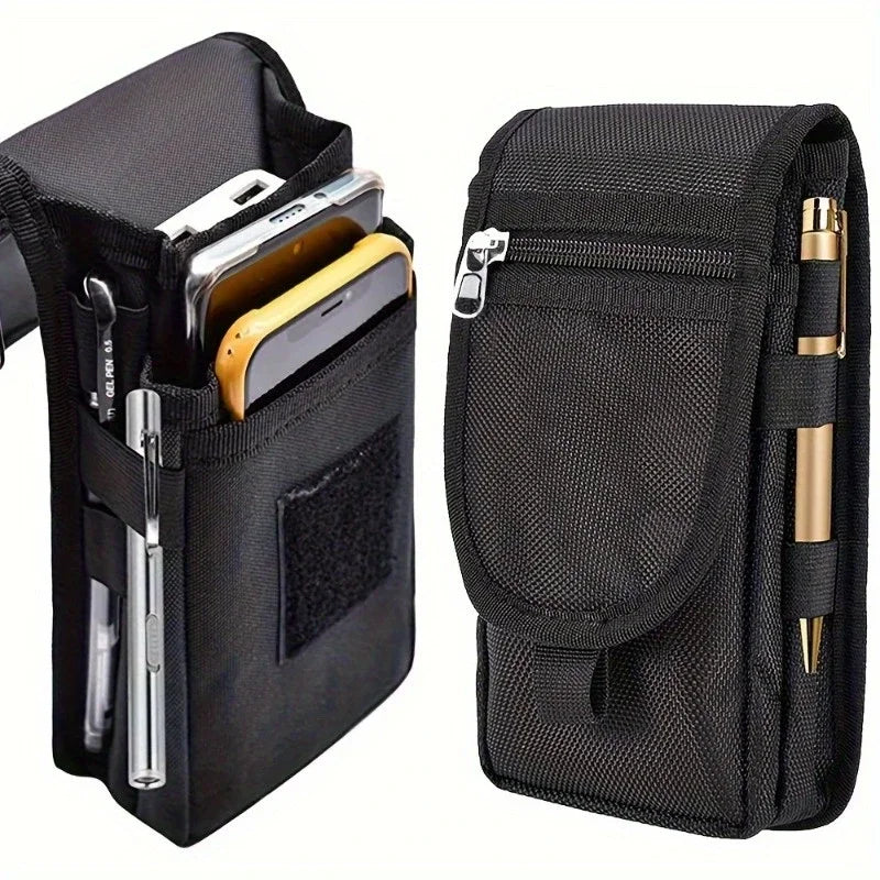 6.3 Inch Multi-Functional Mobile Phone Bag Oxford Fabric Pocket Cell Phone Belt Pouch Case Men's Outdoor Bag for Iphone...