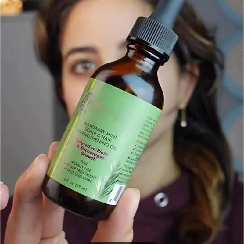 Organics Rosemary Oil mint SET Enhanced Hair Mask Essential Oil Strong Conditioner Moisturizing Repair Hair Care Shampoo