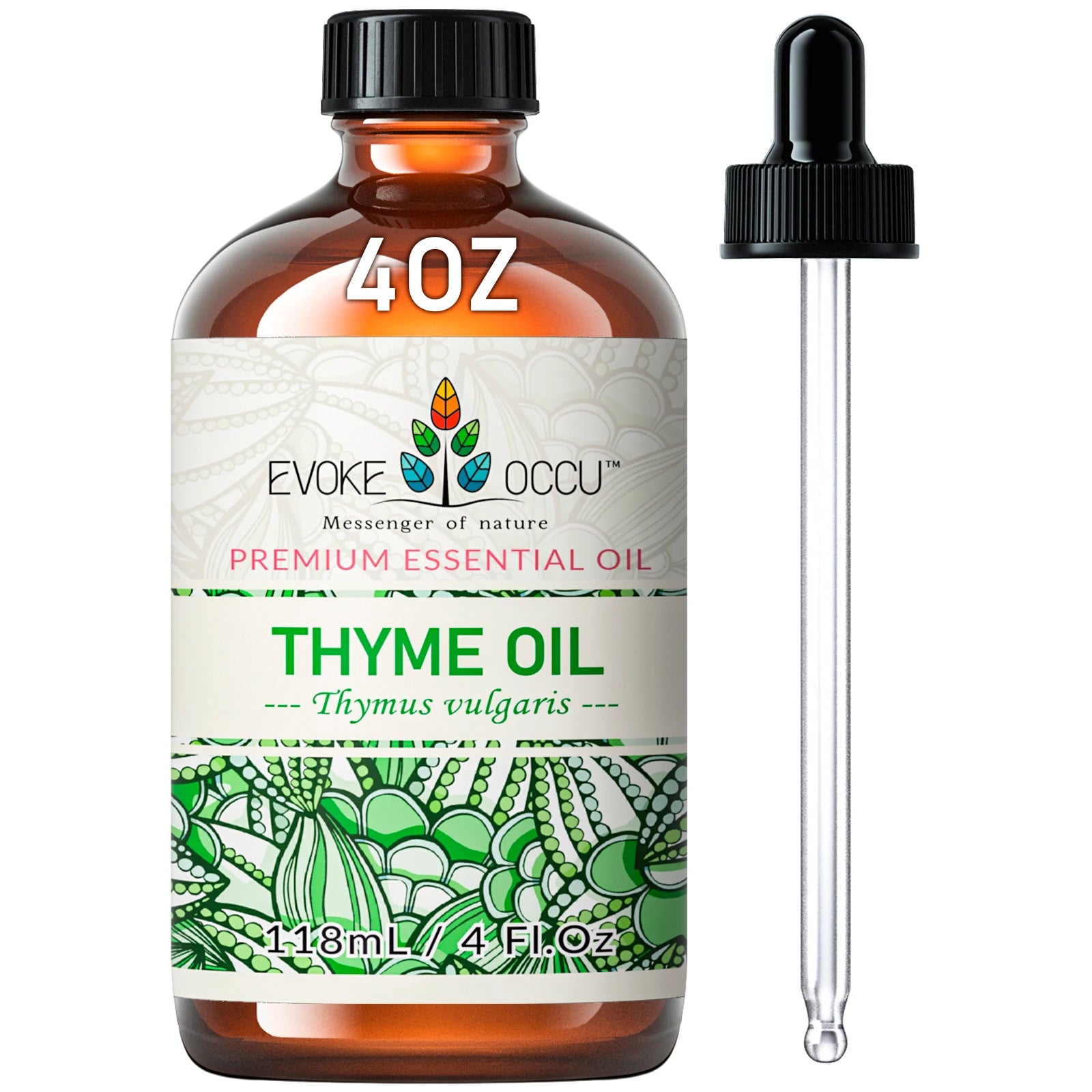 EVOKE OCCU Vanilla Essential Oil 118mL Ylang Rose Orange Aroma for Massage Relaxation Hair Shampoo Conditioner Skin Care Cream - Kimlud