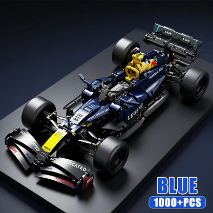 Technical 1000+PCS Performance MOC Creative Racing Car 1:10 Model Building Blocks Set Speed Sport Vehicle Assembly Bricks Toys