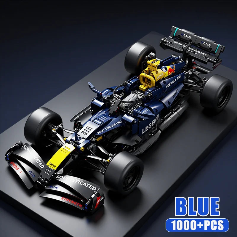 Technical 1000+PCS Performance MOC Creative Racing Car 1:10 Model Building Blocks Set Speed Sport Vehicle Assembly Bricks Toys
