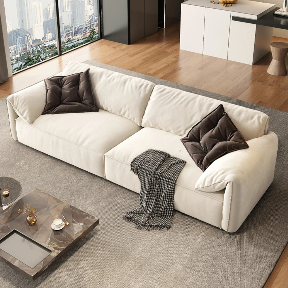 Longer Designer Armrest Sofa Pillows Luxury European Living Room Lounge Sofa Lazy Modular Nordic Woonkamer Banken Home...