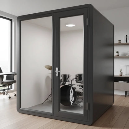 Modern Moveable Live Broadcast Studio Soundproof Room For Office Building Hotel Hospital School Workshop Home Office...