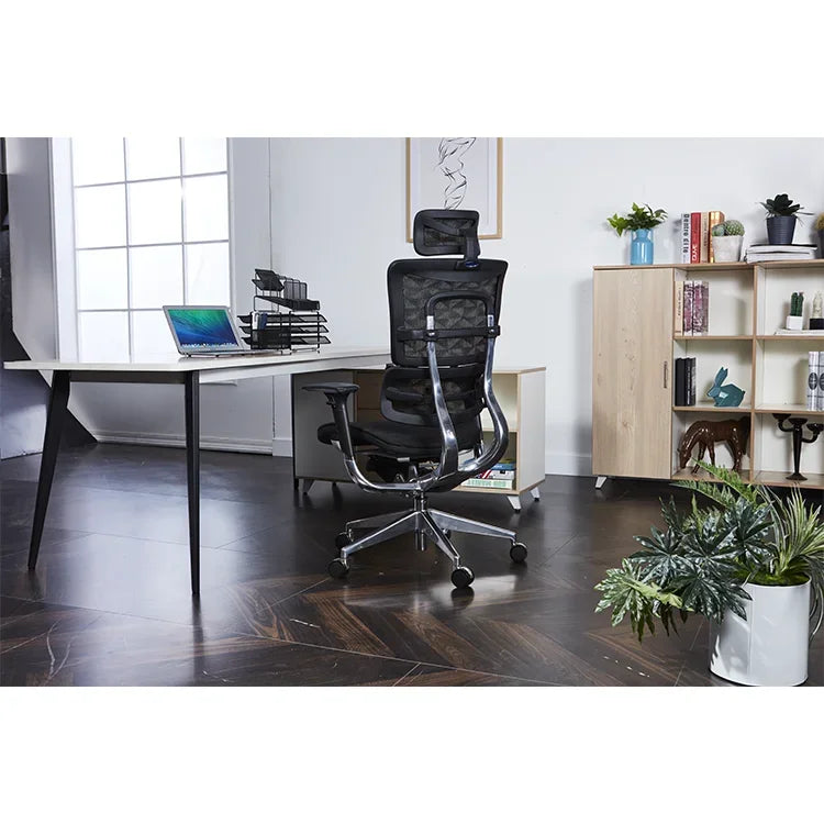 Commercial Furniture 3D Adjus Mesh Chair Ergonomic Office Chair 1 Piece Aluminum Modern 4 Lift 5 Years Optional - Kimlud