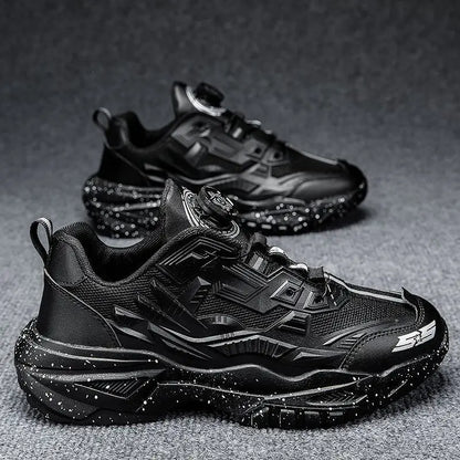 Men's Sport Shoes Thick Bottom Casual Style Fall Fashion Trendy Brand Hong Kong Style Old Dad Shoes Breathable Mesh Upper - Kimlud