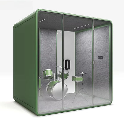 Business Negotiation Soundproof Booth High Privacy Acoustic Meeting Pod Customized Luxury Finish For High-End Hotel Business