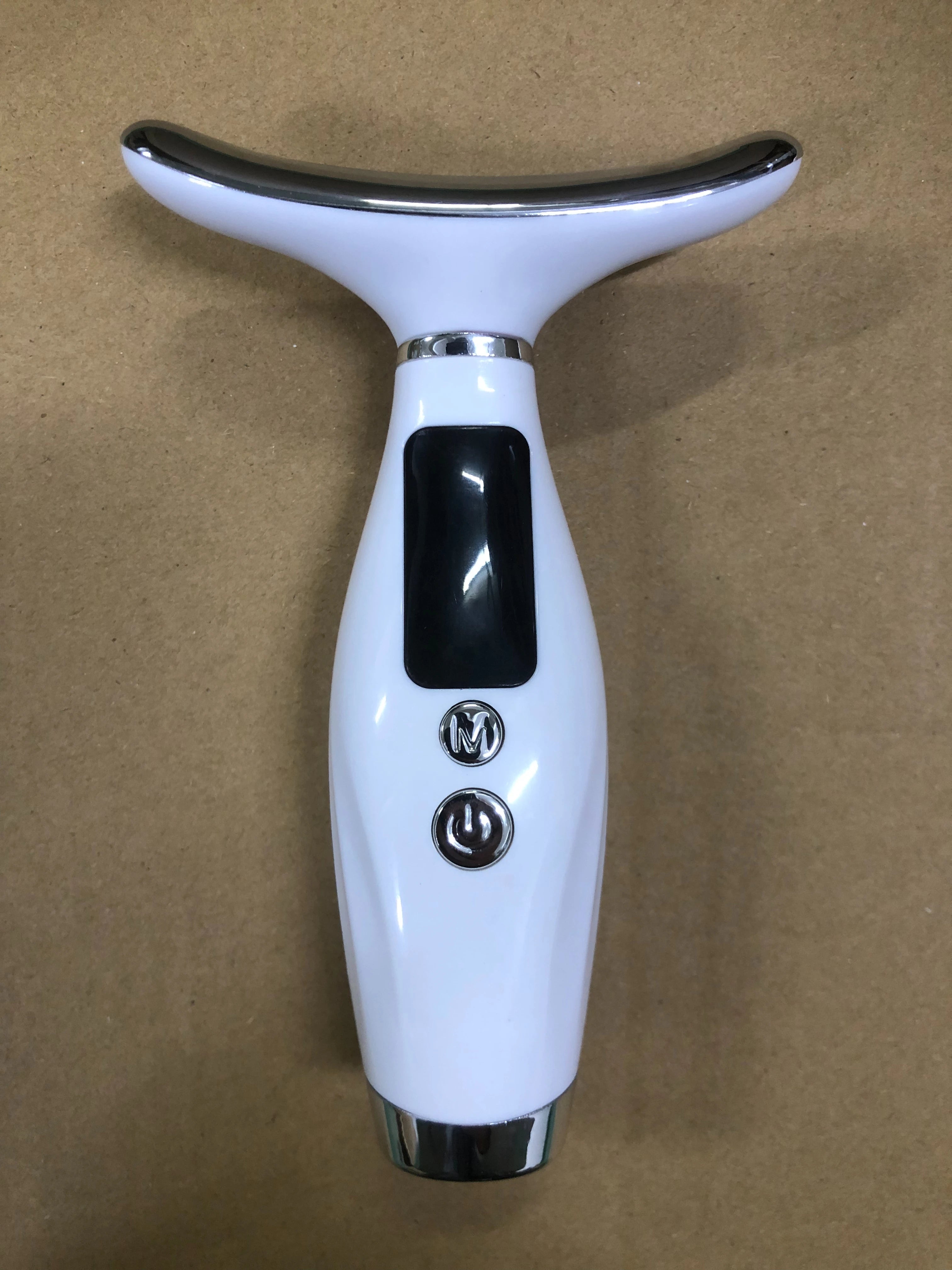 Portable 7 Colors LED Light Therapy Face Neck Massager 3 Gears Adjustable Gentle Vibration Anti Wrinkle Skin Tightening Lifting