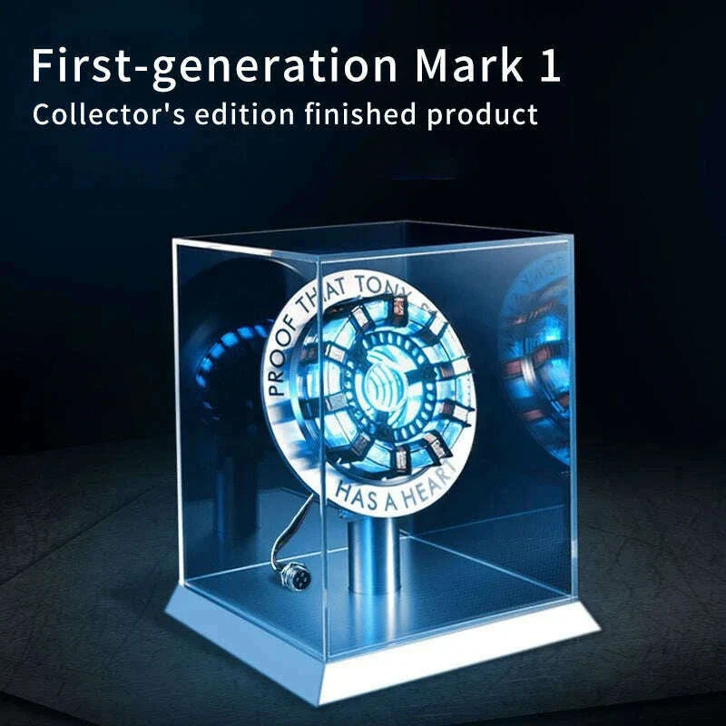 Alloy Reactor Chest Light 1/1 Ark Electromagnetic Core USD The First Avengers Iron Man Mk1 Iron Man Peripheral Model Gift