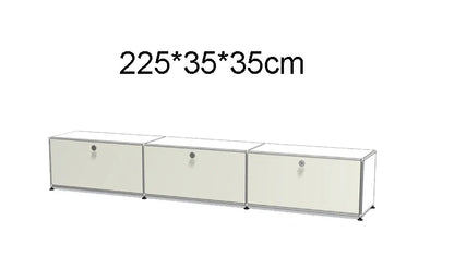 Module Modular DIY Furniture Storage Shelf Sideboard Customized Size Night Stand Cabinet Stainless Steel Home Use |...