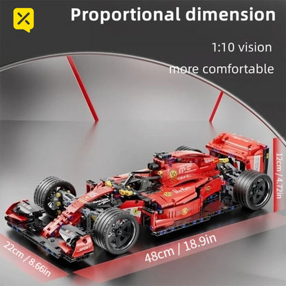 ToylinX RC Race Cars Building Sets MOC Remote Control Building Blocks Car Cool Collectible Model Car Kits Toys Christmas Gift