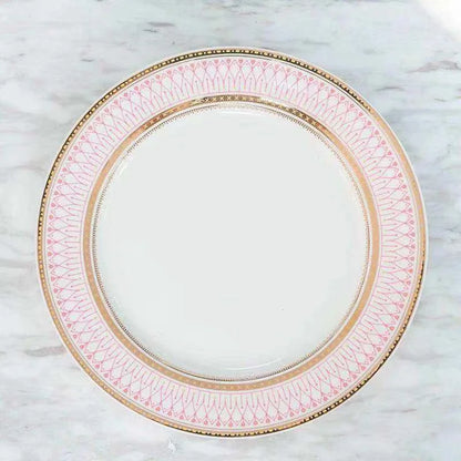 European style ceramic desserts, salad plates, restaurants, light luxury dishes, kitchen utensils - Kimlud