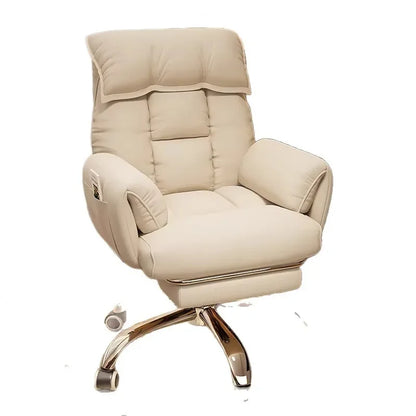 Ergonomic Computer Desk Chair Comfort Long Hours Office Recliner Dorm Gaming Backrest Chair with Lounge Sleeping Feature - Kimlud