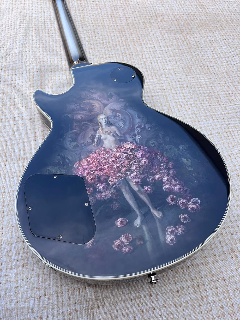 2026 Hot Sale Factory Customized Art Collection Guitar 6 strings good sounds well-made guitar | Kimlud Luxury Table