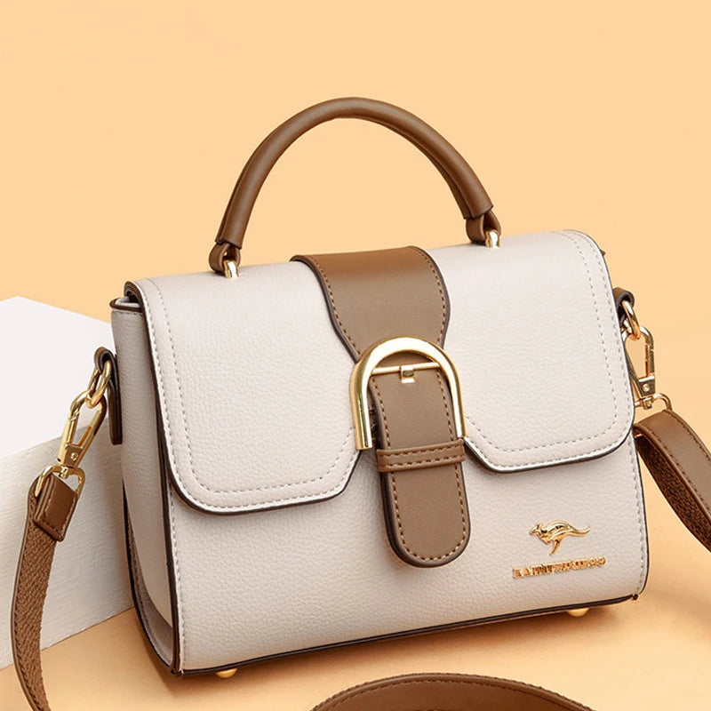 Luxury Brand 2023 Women's Simple Shoulder Bags Designer Women's Handbags Fashion Flap Crossbody Bag High Quality Vintage Handbag - Kimlud