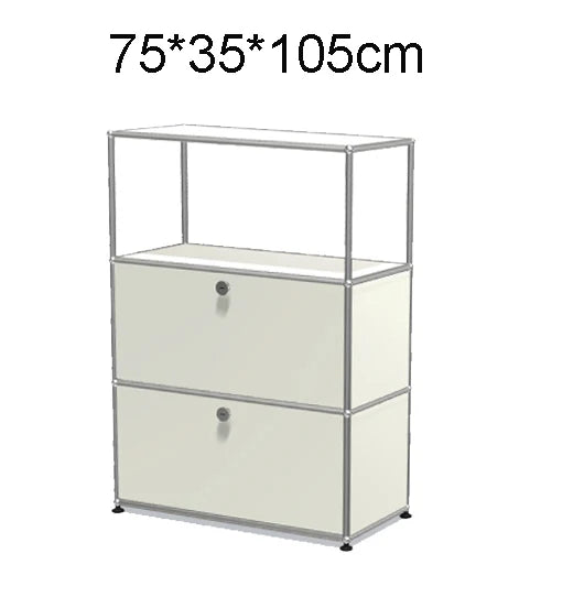 Module Modular DIY Furniture Storage Shelf Sideboard Customized Size Night Stand Cabinet Stainless Steel Home Use |...