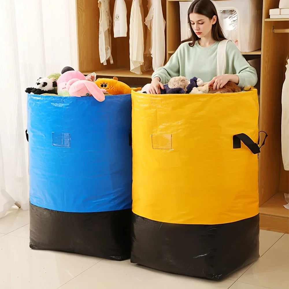 Heavy-Duty Moving Bags Large Capacity Storage Organizer Bags Clothing & Bedding Storage Bag Travel Pouch Travel...